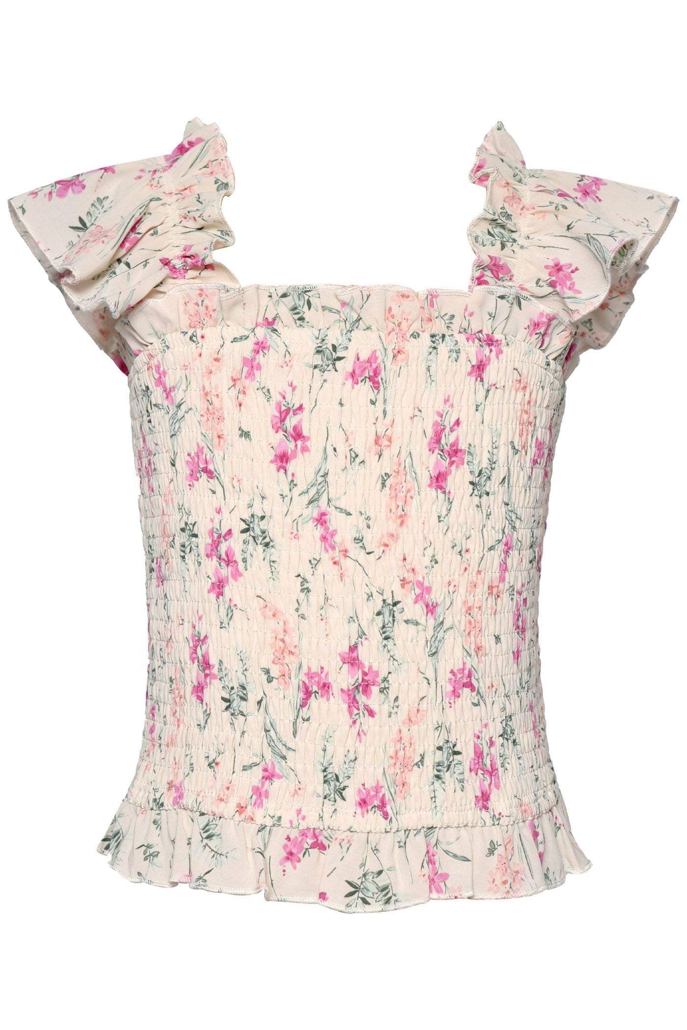 Flowered Tutu Skirt